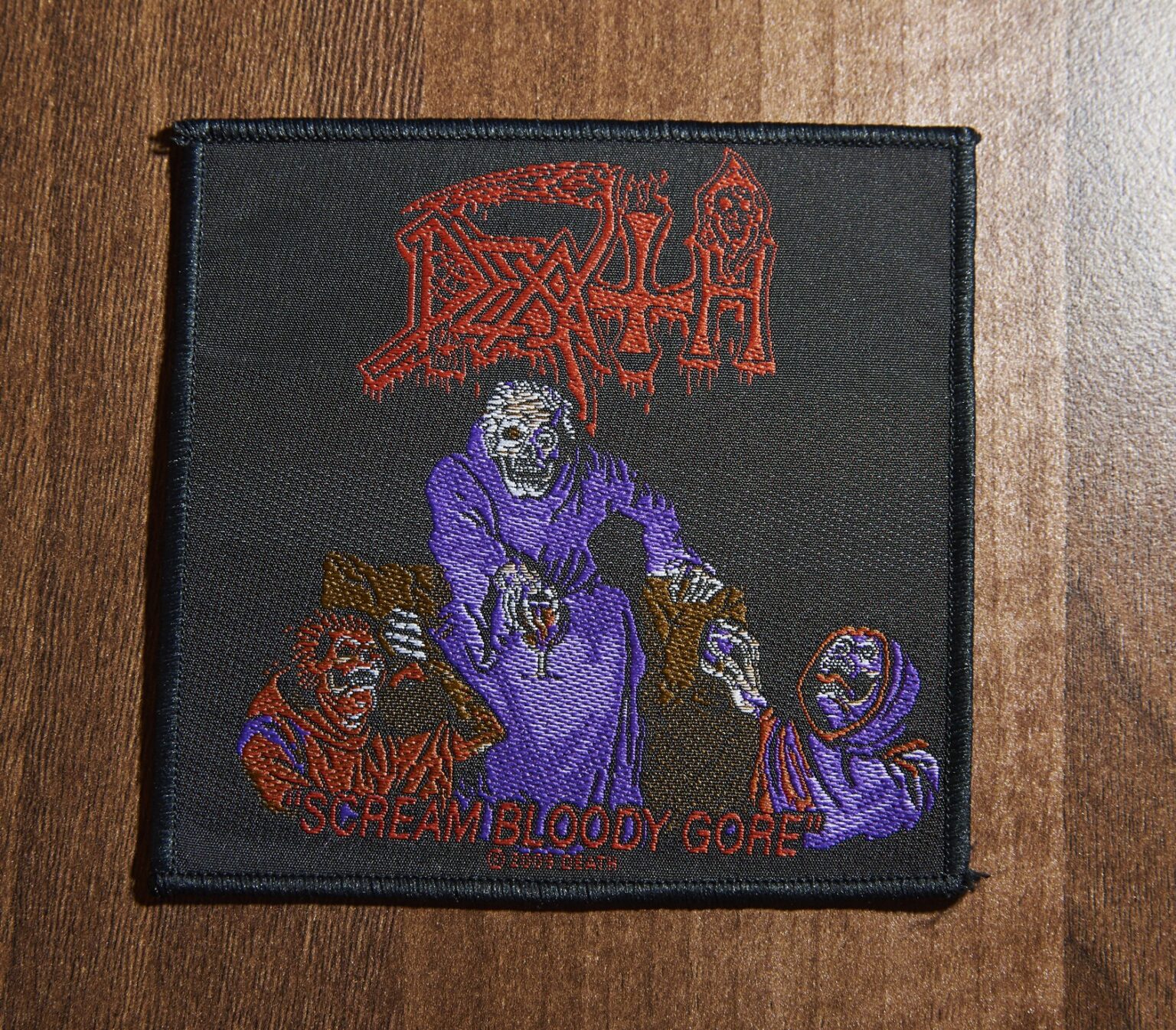 DEATH STANDARD PATCH: SCREAM BLOODY GORE | Metalkalve