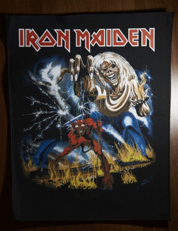 IRON MAIDEN BACK PATCH: NUMBER OF THE BEAST | Metalkalve