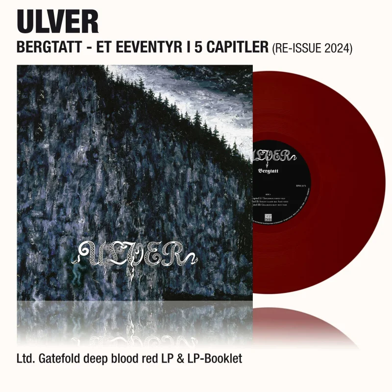 Ulver – Bergtatt - Et Eeventyr I 5 Capitler (Red Vinyl)